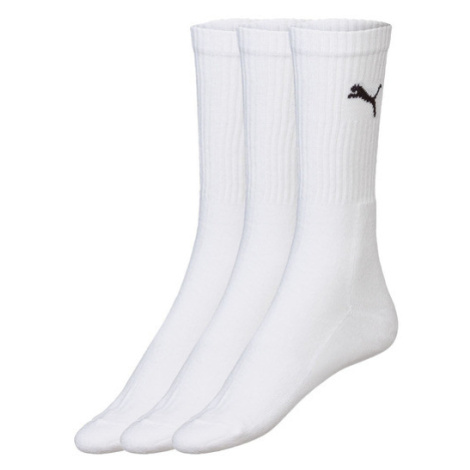 Puma Pánské ponožky, 3 páry (bílá)