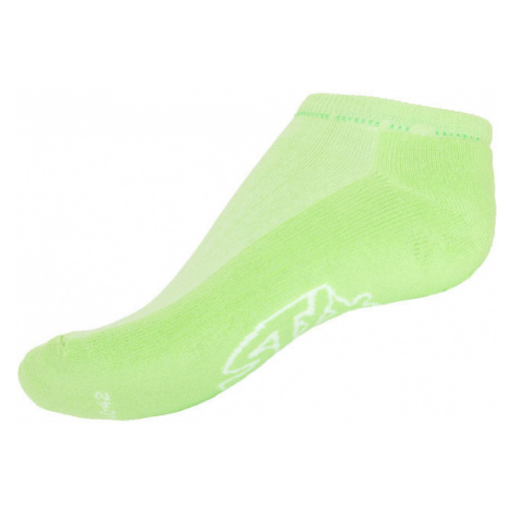 Ponožky Styx indoor zelené s bílým nápisem (H255)