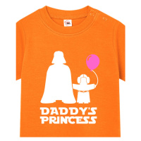 Dětské tričko pro miminka s potiskem Star Wars Daddys Princess