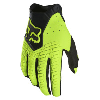 FOX Motokrosové rukavice FOX Pawtector Glove MX21 - žlutá