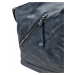 Velký tmavě modrý kabelko-batoh s kapsou
