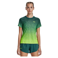 Šortky Under Armour Rush Cicada Shortsleeve Green