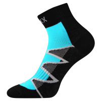 Voxx Monsa Unisex sportovní ponožky - 3 páry BM000000835900105684 černá/tyrkys
