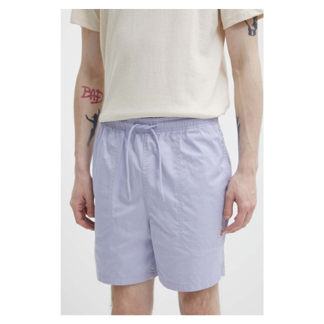 Bavlněné šortky Dickies fialová barva