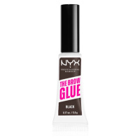 NYX Professional Makeup The Brow Glue gel na obočí odstín 05 Black 5 g