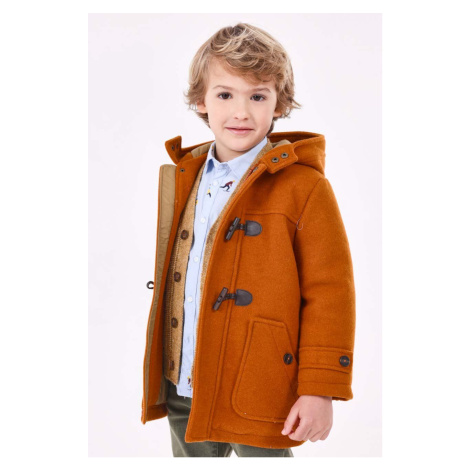 Dětský kabát Mayoral oranžová barva