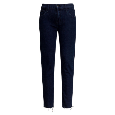 Džíny J Brand RAW SADEY MID RISE SLIM STRAIGHT tmavomodrá