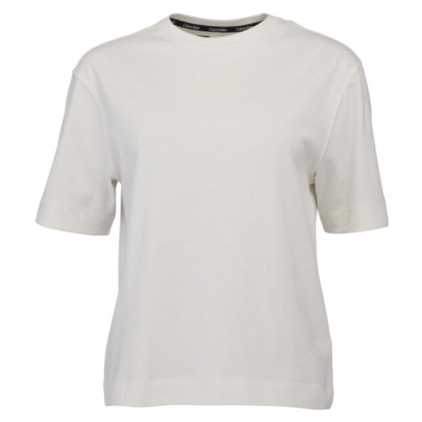 Calvin Klein ESSENTIALS PW SS Dámské tričko, bílá, velikost