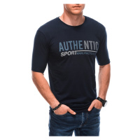 Buďchlap Autentické granátové tričko s nápisem S1869