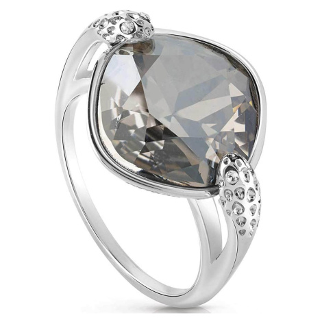 Guess Luxusní prsten s krystalem Swarovski UBR29021 52 mm