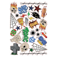 SFR - Sticker Sheet Skulls - Samolepky
