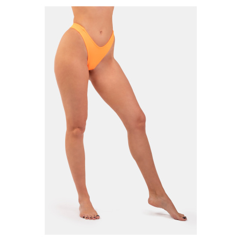 Nebbia High Cut V-Shape Bikini Bottom 455 Orange Neon S