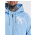 Amstaff Logo 2.0 Ziphoodie Horizon Blue