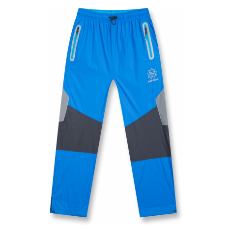 Chlapecké šusťákové kalhoty - KUGO HK9006, modrá