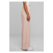 Urban Classics / Ladies Viscose Resort Pants lemonadepinkcheck