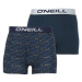 O'Neill BOXER 2-PACK Pánské boxerky, tmavě modrá, velikost