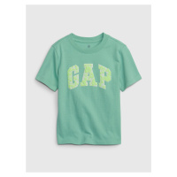 Světle zelené klučičí tričko GAP