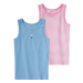 lupilu® Dívčí košilka s BIO bavlnou, 2 kusy (modrá/růžová/pruhovaná)