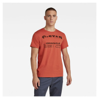 G-STAR T-shirt - Originals r t red