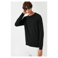 Koton Basic Knitwear Sweater Crew Neck Slim Fit