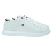 Tommy Hilfiger Lightweight Textile Cupsole Bílá