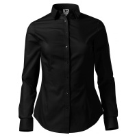 MALFINI® Dámská popelínová košile Style Malfini v projmuté střihu, dlouhý rukáv