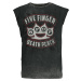 Five Finger Death Punch Logo Tank top šedá