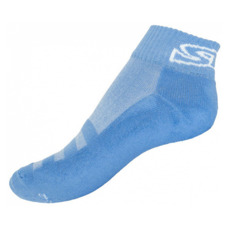 Ponožky Styx fit modré s bílým nápisem (H276)
