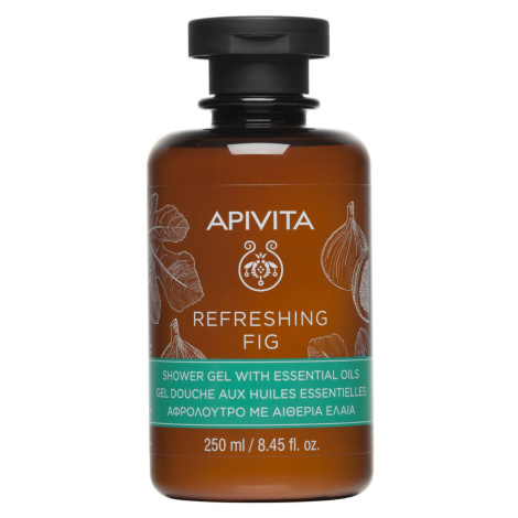 APIVITA Refreshing Fig sprchový gel s esenciálními oleji 250 ml