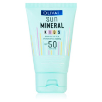 Olival Sun Mineral Kids dětský krém na opalování na obličej a tělo SPF 50 50 ml