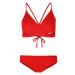 O'Neill BAAY MAOI Dámské dvoudílné plavky, červená, velikost