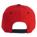 Kšiltovka Meatfly Flanker Snapback, Basic Logo Red/černá
