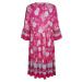 jiná značka MIAMODA šaty se vzorem Barva: Růžová, Mezinárodní
