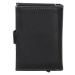 Double-D Černá kožená peněženka s RFID ochranou "Protect"