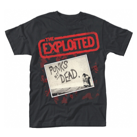 The Exploited tričko, Punks Not Dead, pánské PLASTIC HEAD