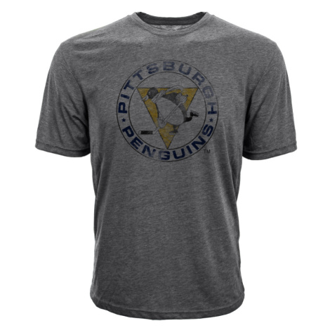 Pittsburgh Penguins pánské tričko grey Retro Tee Level