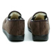 Rogallo 4320-009 hnědé pánské zimní papuče Hnědá
