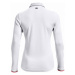 Under Armour Zinger Long Sleeve Polo Dámské triko s límečkem 1366351 White