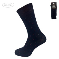 Raj-Pol Man's Socks Suit Navy Blue