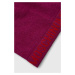 Čepice Moschino fialová barva, z tenké pleteniny