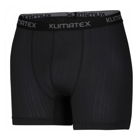 Klimatex BAX Pánské funkční boxerky, černá, velikost