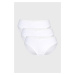 3 PACK klasických kalhotek Naomi white Dorina