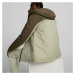 Colourblock Hooded Padded Jacket