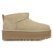 UGG W Classic Ultra Mini Platform Béžová