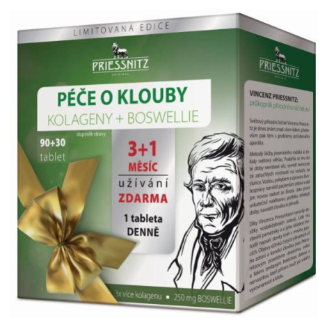 Simply You Priessnitz Péče o klouby Kolageny + Boswellie 90 tablet + 30 tablet ZDARMA