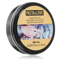 Davines Pasta & Love Strong-Hold Mat Clay stylingový jíl na vlasy matný 50 ml