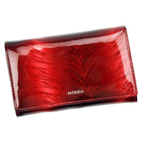 Dámská kožená peněženka Patrizia FF-112 červená