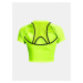 Neonově zelené dámské sportovní tričko Under Armour UA Run Anywhere