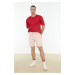 Trendyol Shorts - Pink - Normal Waist