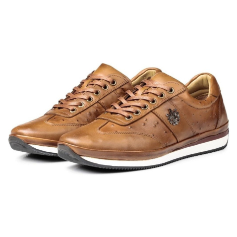Ducavelli Pštros 2 Pánské neformální boty z pravé kůže, neformální boty, 100% kožené boty.